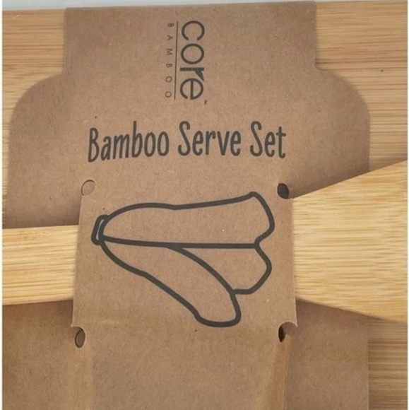 Bamboo Serving Set - Picture 4 of 4